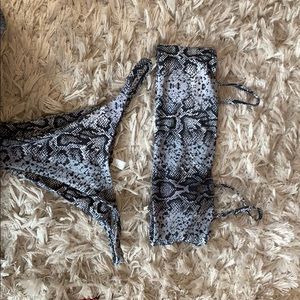 Snake skin Bikini